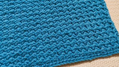 One Row Repeat Crochet Blanket Easy Crochet Pattern - Project by rajiscrafthobby