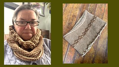 Tunisian Cowl - Project by MsDebbieP
