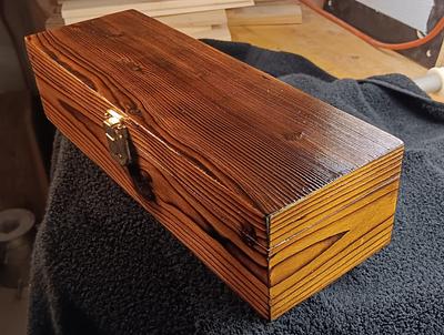 Fully Mitered Shou Sugi Ban Box - Project by MrRick