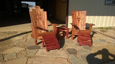 Cedar Adirondack Chairs - Project by duckmilk