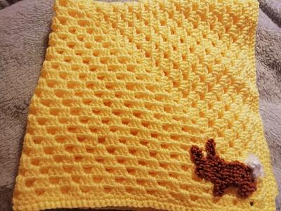 easter crochet blanket - Project by mobilecrafts