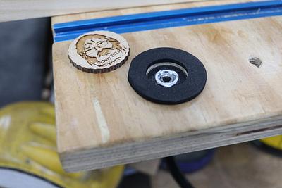 Shaping Small parts using AIR hold down. - Project by LIttleBlackDuck