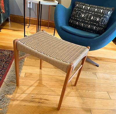 Danish Modern Stool - Project by Ross Leidy