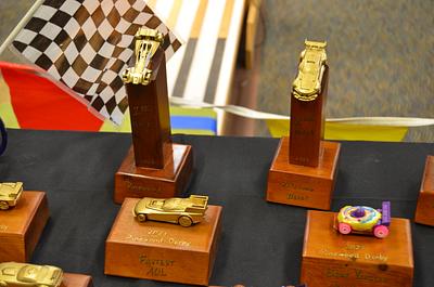 Cub Scout Pinewood Derby Trophies - Project by Yolanda