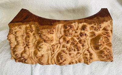 How does a Toymaker make the most of this beautiful hardwood burl offcut.  - Project by crowie
