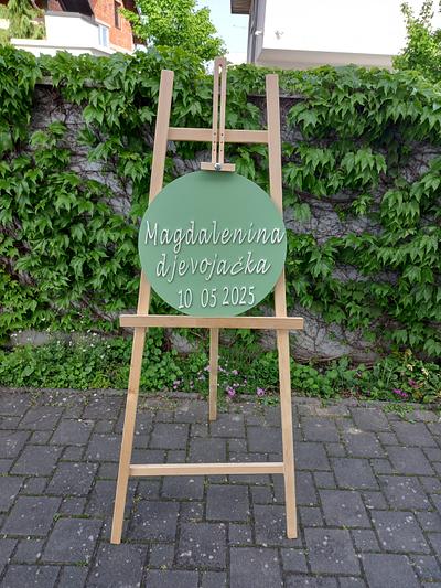 BACHELORETTE PARTY SIGN - Project by majuvla