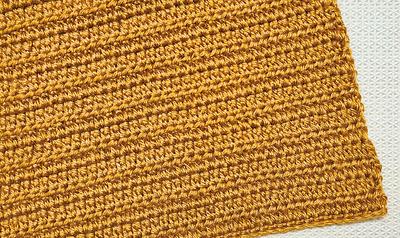 How To Crochet A Blanket With Extended Half Double Crochets - Project by rajiscrafthobby