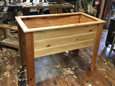 Cedar Raised Planter Box - Project by Smitty