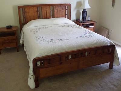 Mesquite Bed Frame with G&G details - Project by TucsonTim
