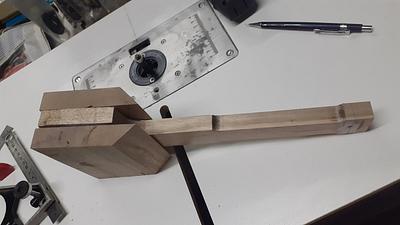 Malho de madeira - wooden mallet - Project by leviboth