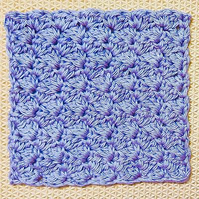 Crochet Sedge Stitch Tutorial - Project by rajiscrafthobby
