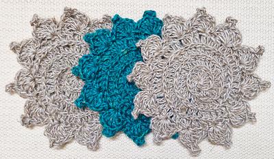 Easy Crochet Ridge Jute Twine Coaster Part Of The 2024 Giftstravaganza Blog Hop - Project by rajiscrafthobby