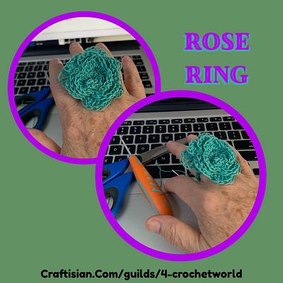 Crochet Ring - Project by MsDebbieP