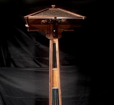 Craftsman Style Floor Lamp With Copper - Project by SplinterGroup