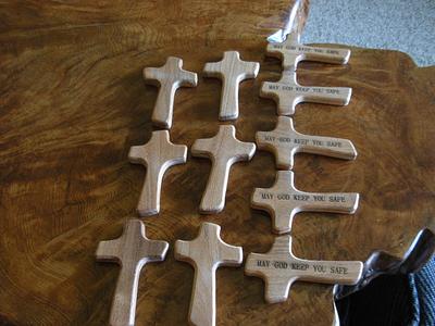 Small Hand Crosses - Project by Jim Jakosh