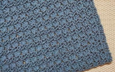 Rich Primrose Crochet Blanket Two Row Repeat Pattern - Project by rajiscrafthobby