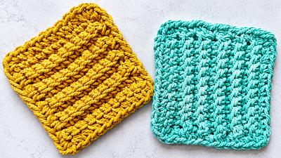 Cozy Autumn Crochet Trivet in Cotton Macrame Cord - Project by rajiscrafthobby