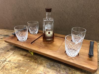 Bourbon Board - Project by Chattahoochee Woodcraft 