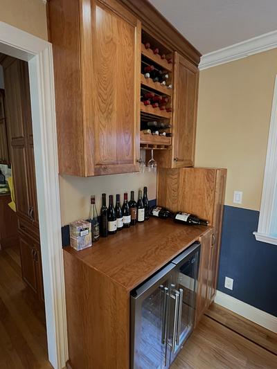 Built-in Wine Bar and Cabinets - Project by Mike_190930