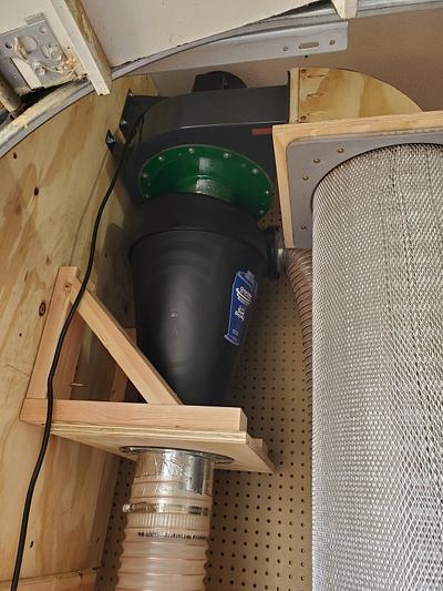 Cyclone Dust Collector - HF DC Upgrades - Project by jamsomito