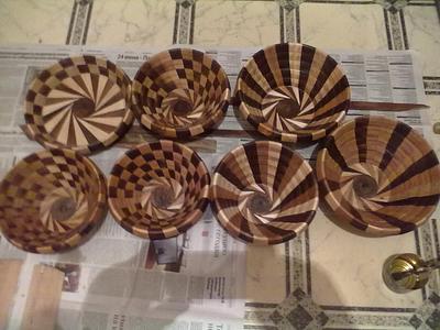 segmented bowls - Project by Ganchik