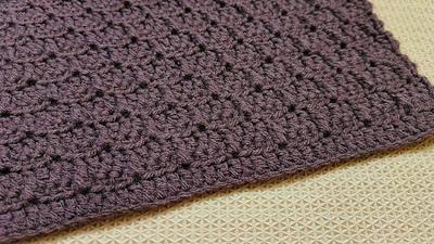 How to Make a Crochet Slab Blanket - Project by rajiscrafthobby