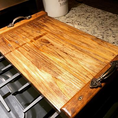 Handcrafted Serving Tray - Project by Ker