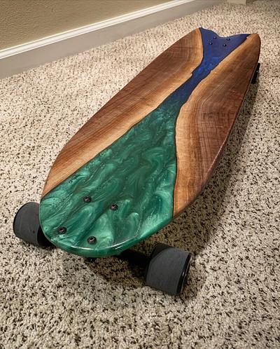 Epoxy Resin Longboard - Project by Omid Nabavizadeh