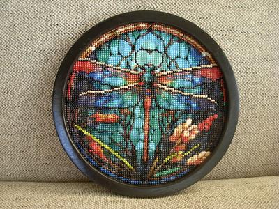 Round Frame for another Diamond Dot Project - Project by Jim Jakosh