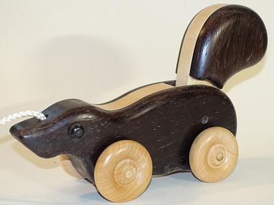 Skunk Pull Toy - Project by Steve Rasmussen