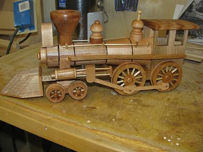 Wood Burner Train  - Project by HTL