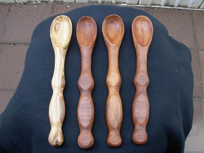 More "Muffin  Master" Spoons - Project by Jim Jakosh
