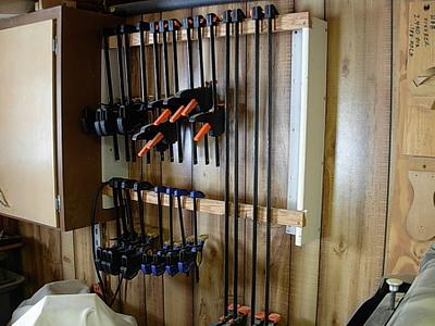 Squeeze Clamp Rack - Project by Jim Jakosh