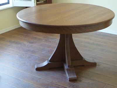 Stickley 713 Pedestal Table - Project by TucsonTim