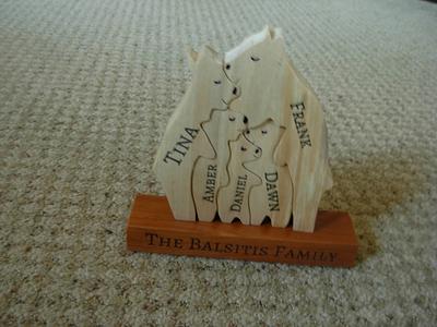 Five Bear Puzzle - Project by Jim Jakosh