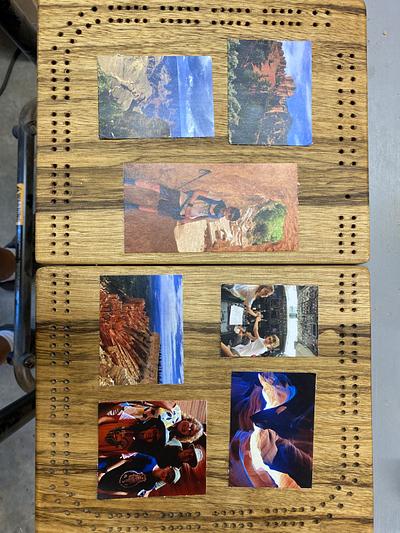 Commemorative Cribbage Boards - Project by Alan Sateriale