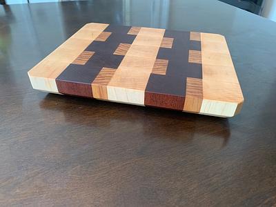 First go at an end grain cutting board - Project by TangledMaple