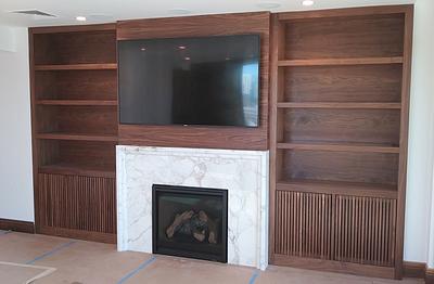 Built-in Wall unit - Project by Bentlyj