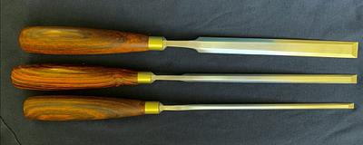 Spicy White Steel Paring Chisels - Project by DW_PGH