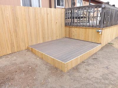 New Deck, Fence and Trim - Phase One - Project by mel52