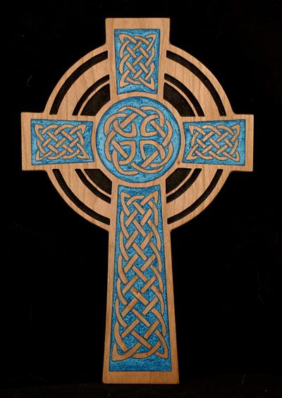 Inlay Celtic Cross - Project by SplinterGroup