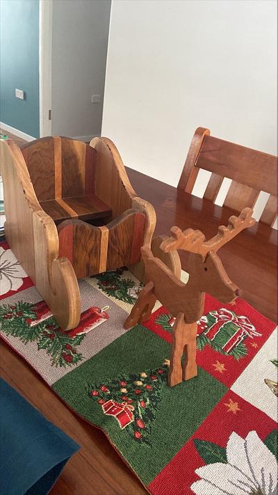 Christmas Toy or Decoration made by my grandson for his mum...  - Project by crowie
