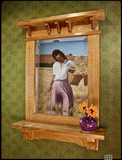 How I Built an Arts and Crafts Mission Style Mirror Frame - Project by James McIntyre