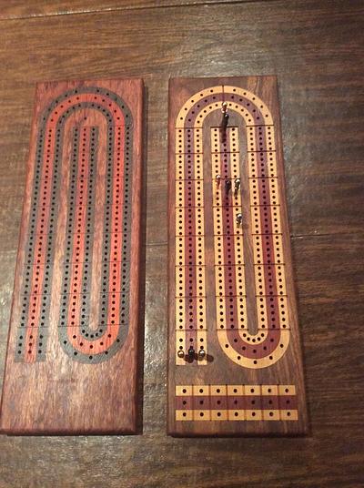 Cribbage board - Project by Tyson