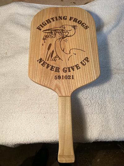 Custom Pickleball Paddle - Project by French Goat Toys
