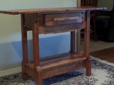 Mesquite table with G&G details - Project by TucsonTim