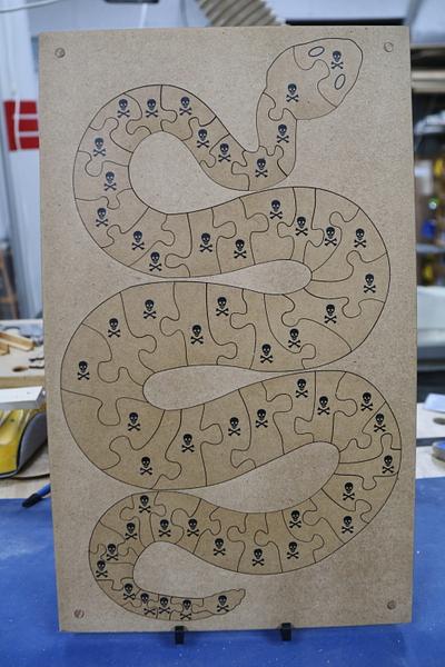 Snake Jigsaw Puzzle - Project by LIttleBlackDuck