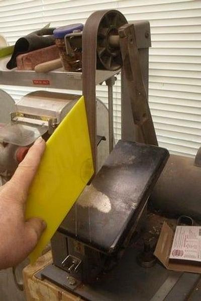 Obtuse Angle Gauges for Grinder and Belt Sander Setups - Project by Kelly