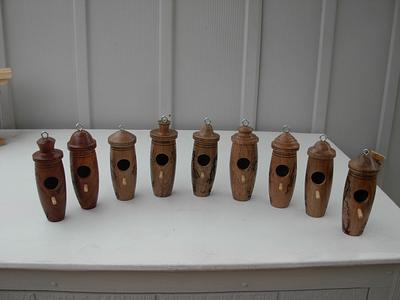 Hummingbird Houses ( 9 more ) - Project by Jim Jakosh