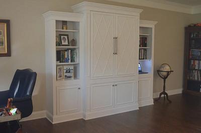 Bookcase and Entertainment Center (2020) - Project by Carey Mitchell